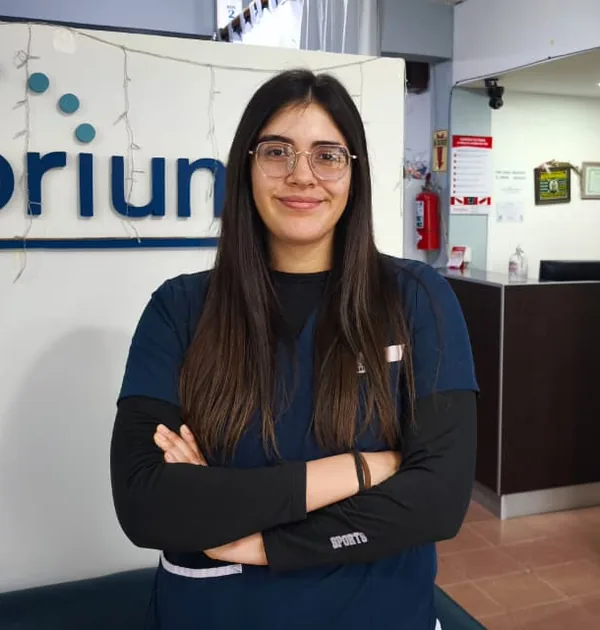 Lic. Daiana Sajama, kinesióloga de Ekilibrium